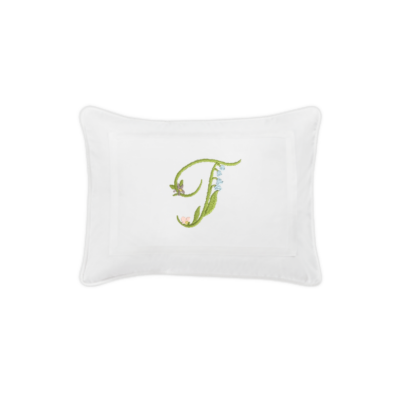 Gina Langford x Courtland & Co. Louise Boudoir Sham - White