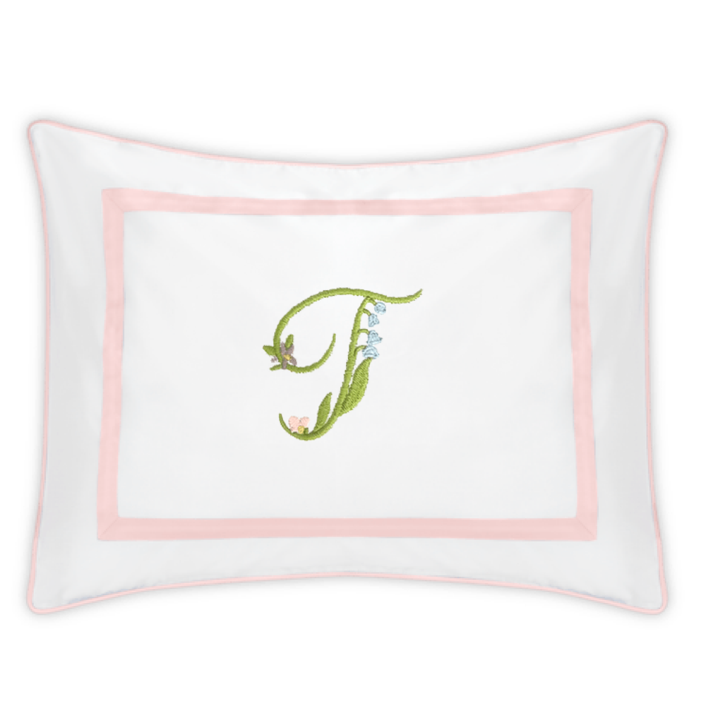 Gina Langford x Courtland & Co. Louise Sham - Pink