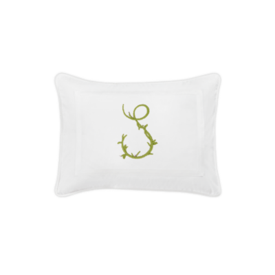 Gina Langford x Courtland & Co. Louise Boudoir Sham - White