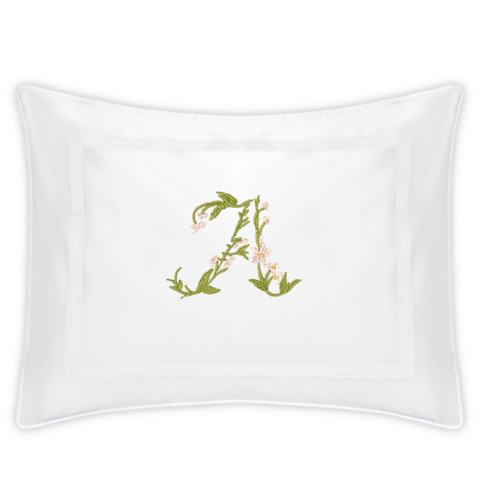 Gina Langford x Courtland & Co. Louise Sham - White