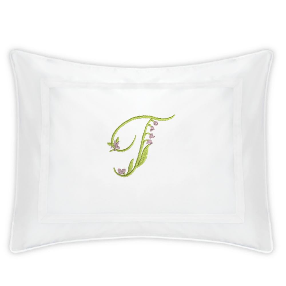 Gina Langford x Courtland & Co. Louise Sham - White