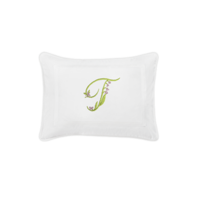 Gina Langford x Courtland & Co. Louise Boudoir Sham - White