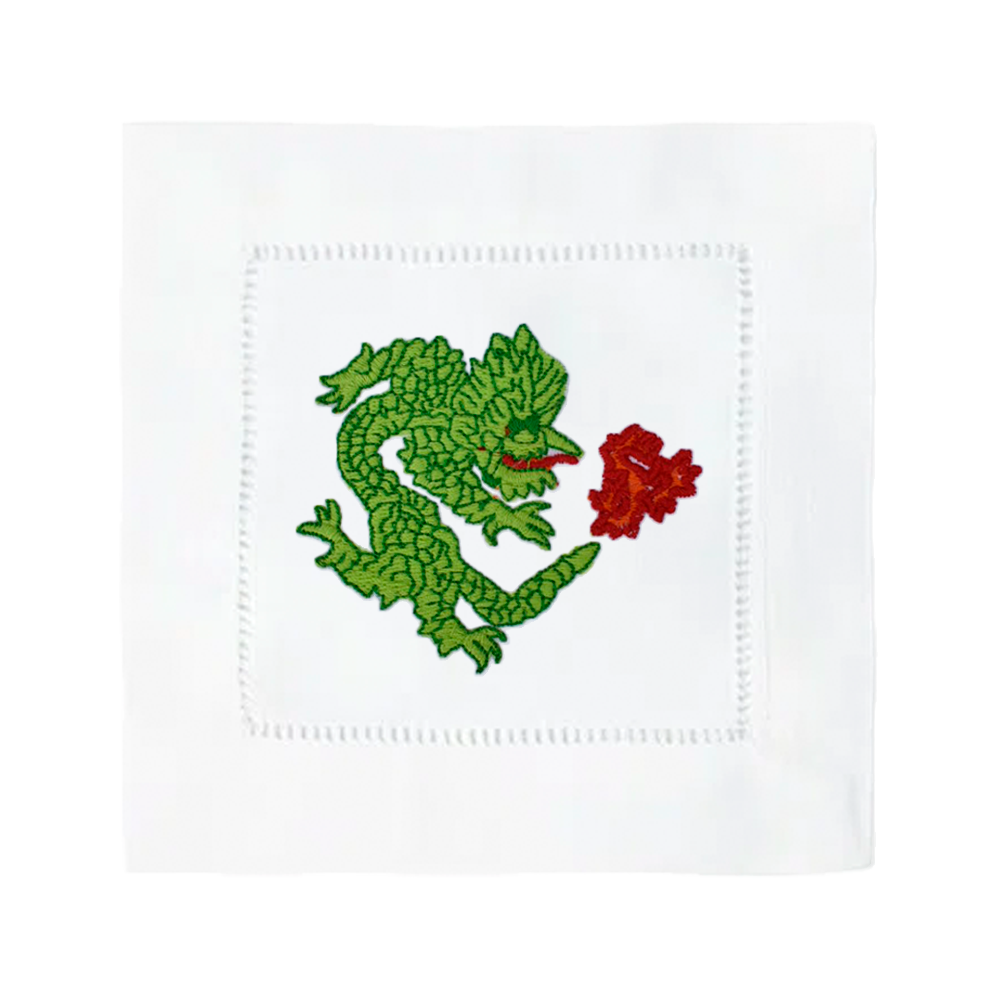 Dragon Cocktail Napkins - 6 Colors