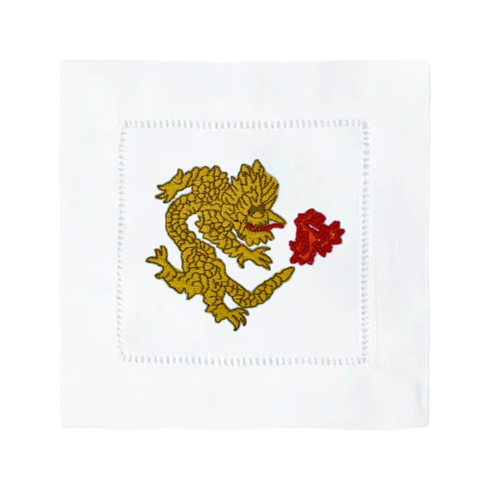 Dragon Cocktail Napkins - 6 Colors