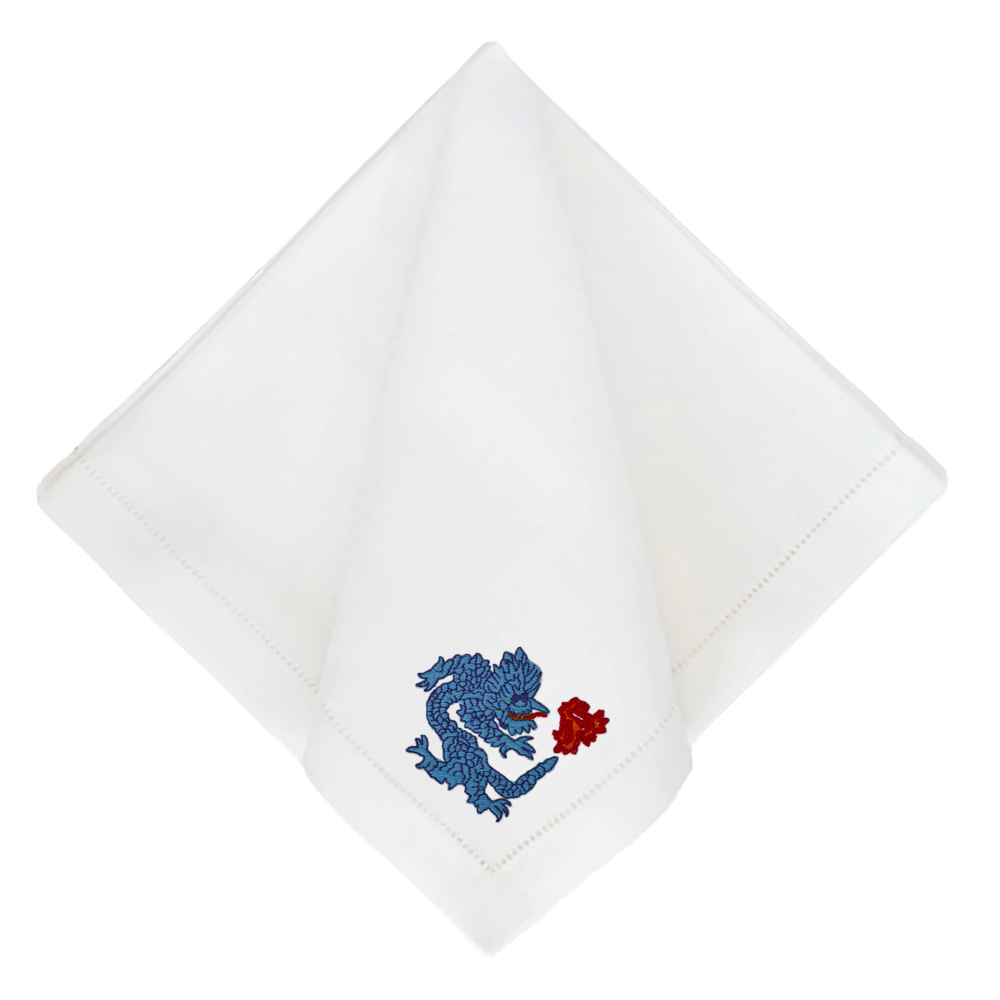 Dragon Customizable Dinner Napkins - 5 Colors