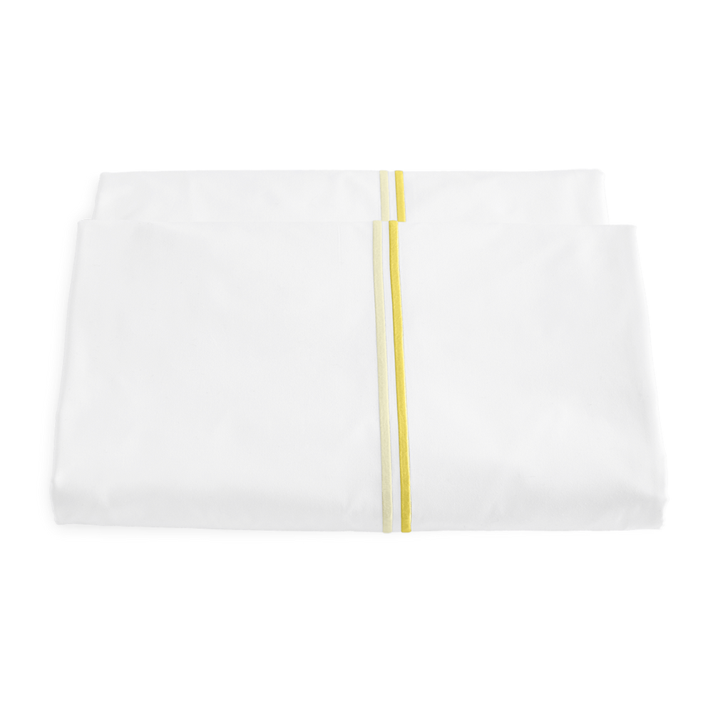 Essex Flat Sheet in Lemon