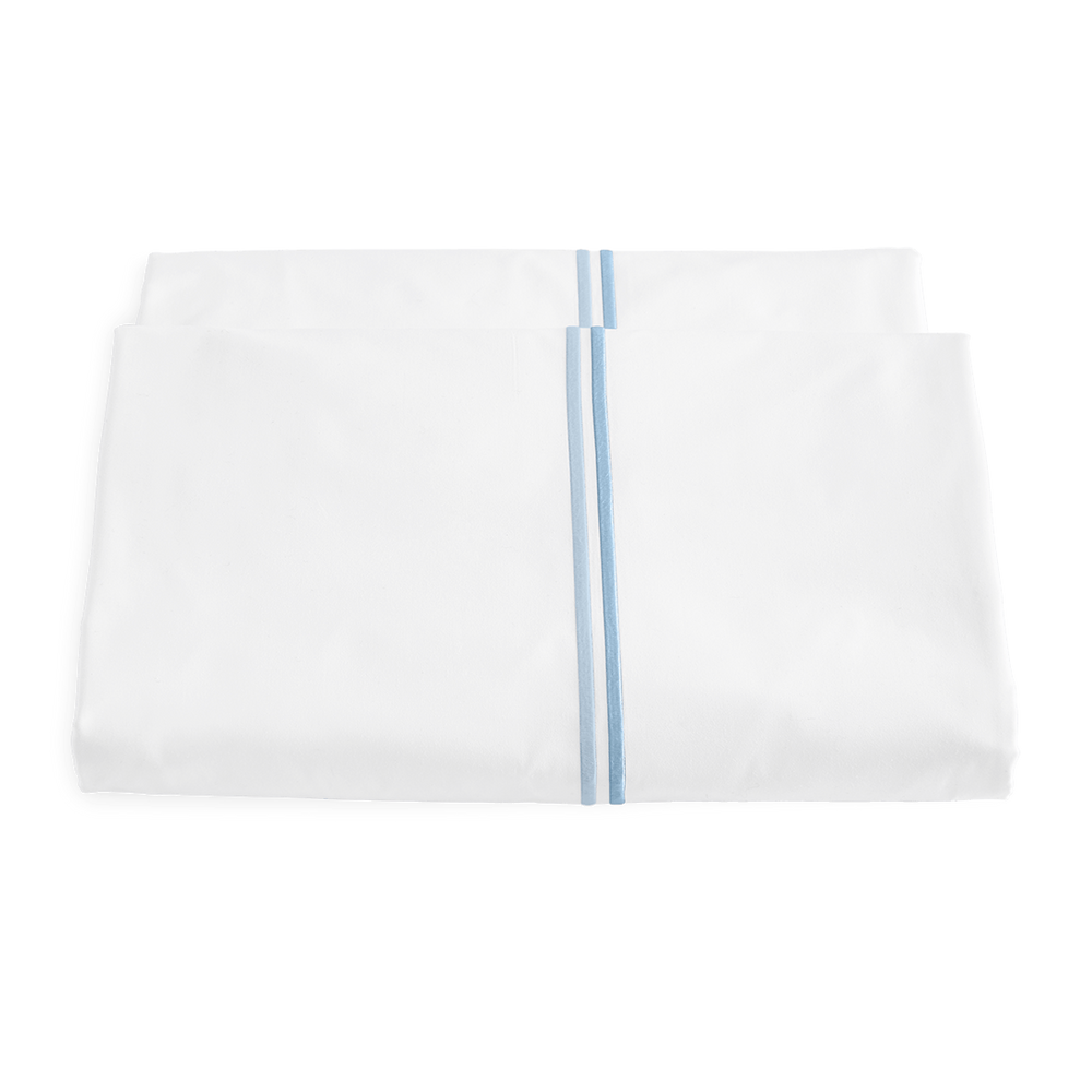 Essex Flat Sheet in Light Blue