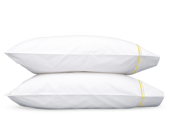 Essex Flat Sheet in Lemon