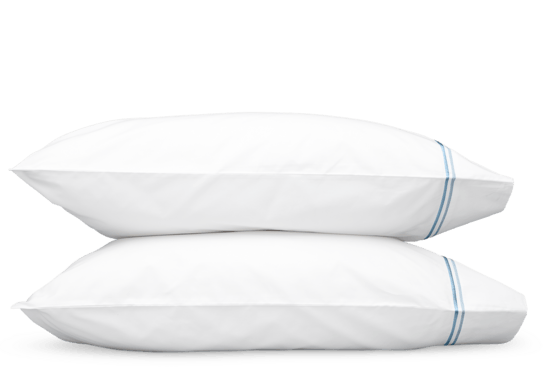 Essex Flat Sheet in Light Blue
