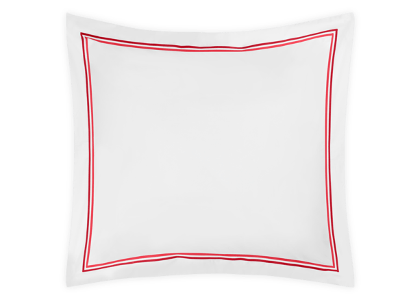 Essex Flat Sheet in Hibiscus