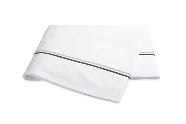 Essex Flat Sheet in Charcoal