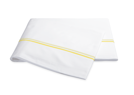 Essex Flat Sheet in Lemon