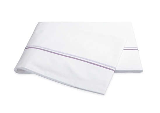 Essex Flat Sheet in Lilac