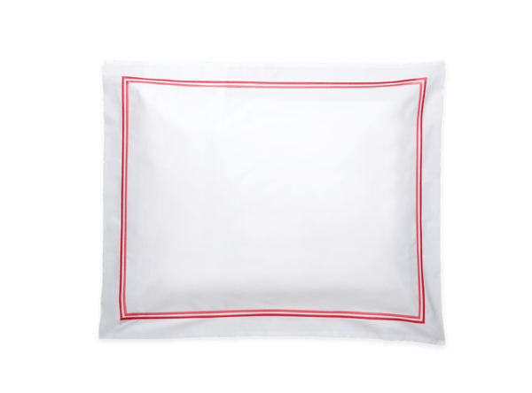 Essex Flat Sheet in Hibiscus