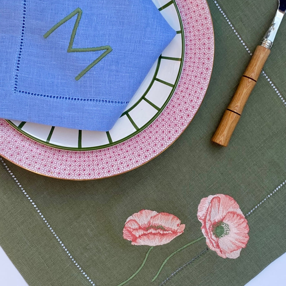 PINK POPPY PLACEMAT