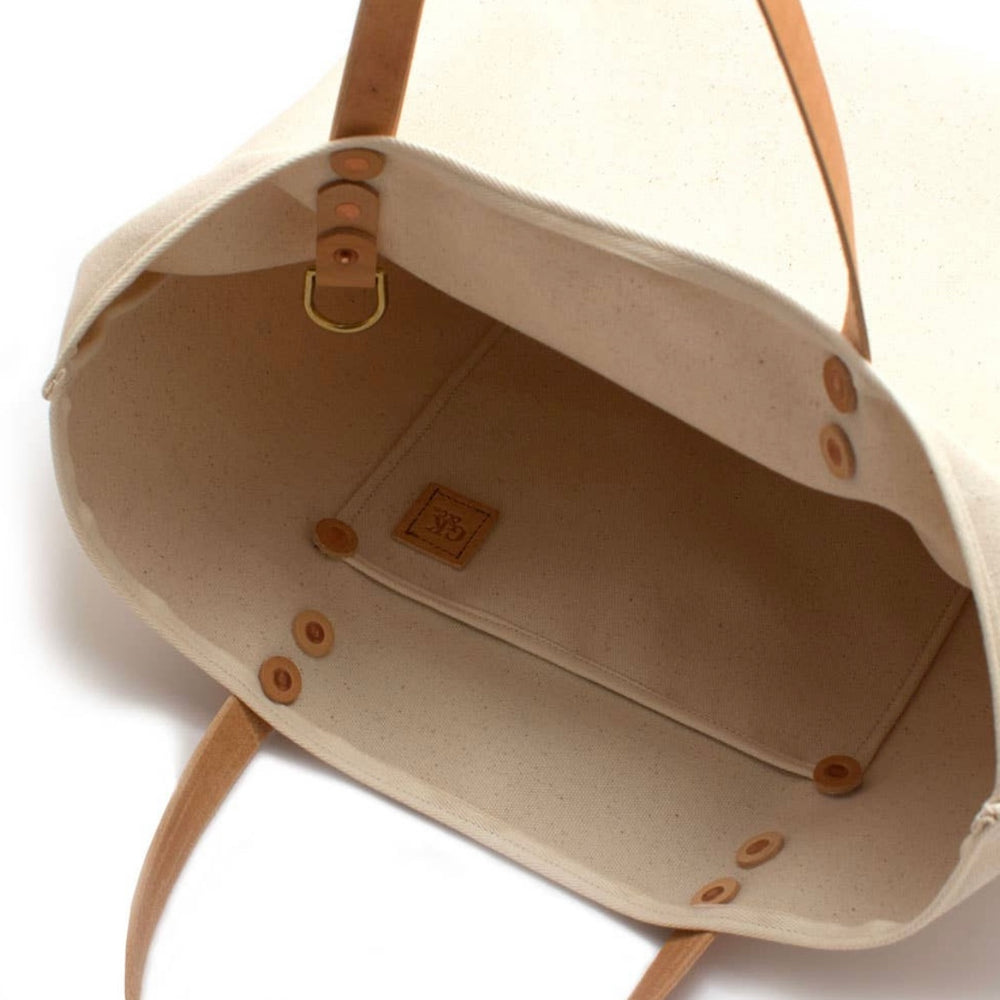 Natural Canvas Tote