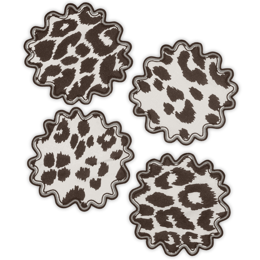 Iconic Leopard Cocktail Napkins - 3 Colors