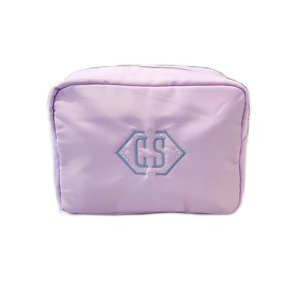 Nylon Customizable Cosmetic Bag - Large