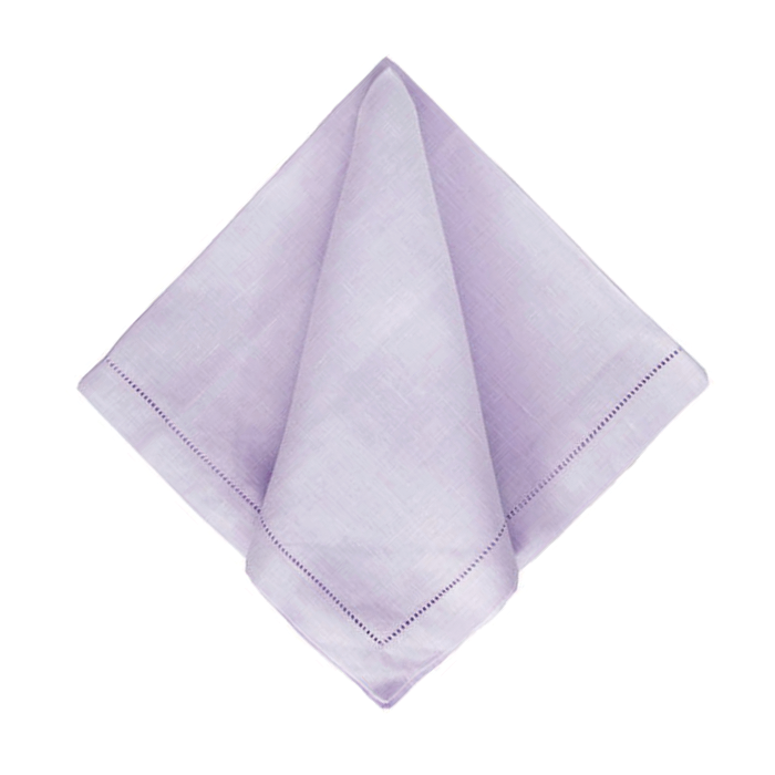 Festival Customizable Linen Dinner Napkins - Pansy
