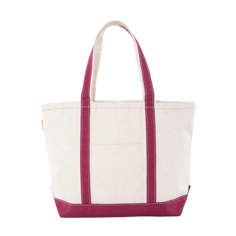 Customizable Medium Canvas Tote-Multiple Colors