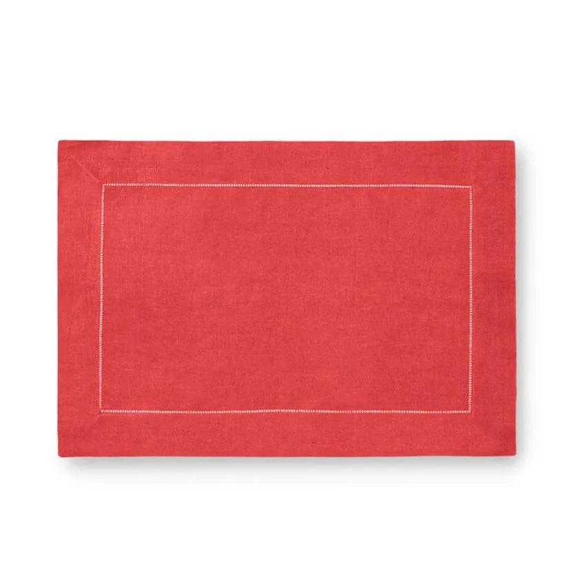Customizable Festival Placemats in Poppy