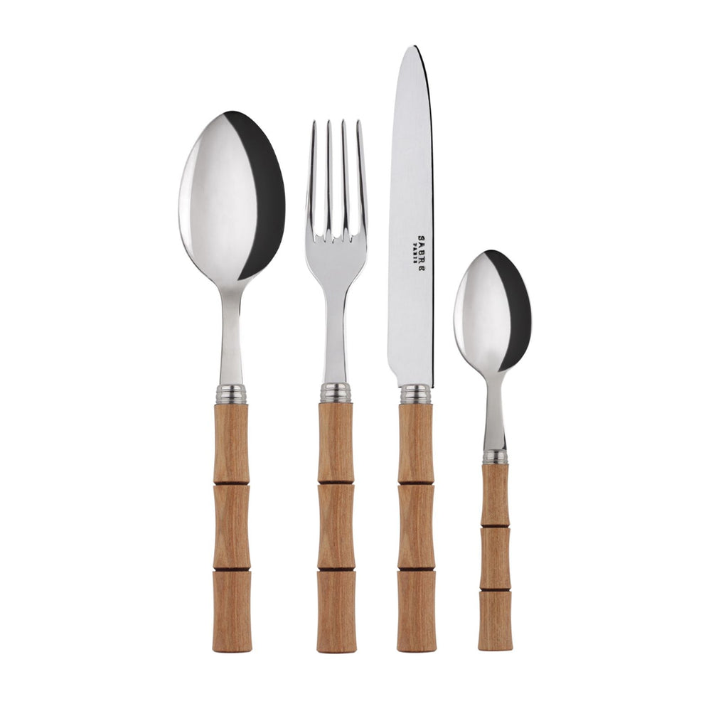 Bamboo, Light Press Wood Flatware