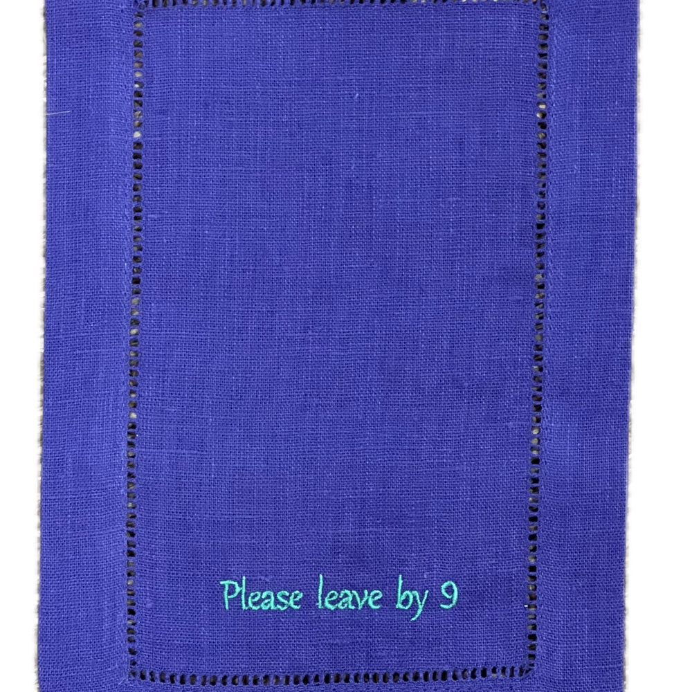 6x9 Please Leave by 9 Cocktail Napkins