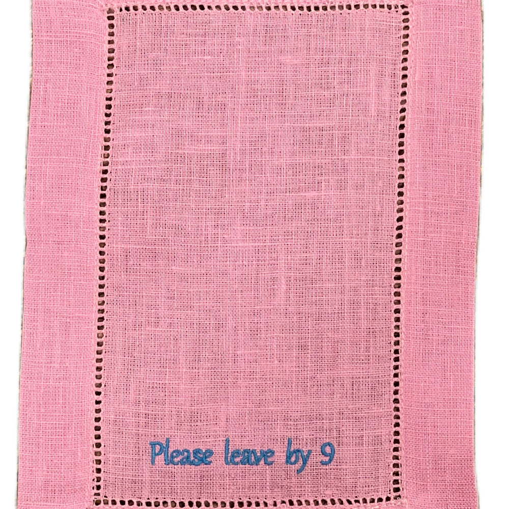6x9 Please Leave by 9 Cocktail Napkins