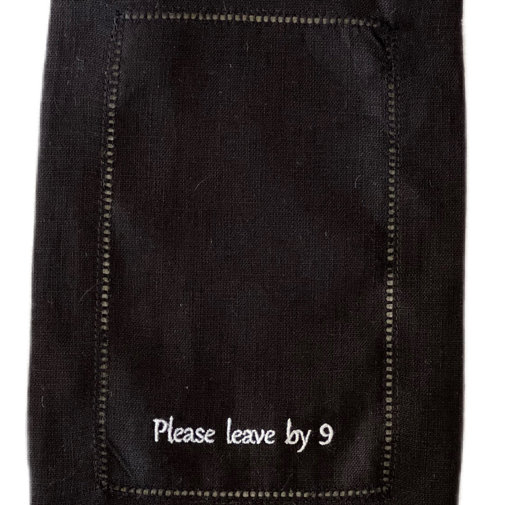 6x9 Please Leave by 9 Cocktail Napkins
