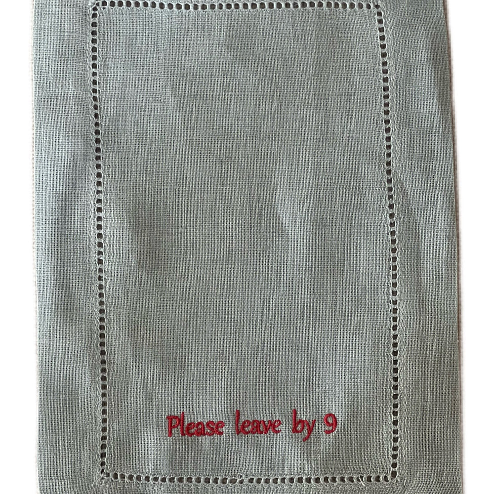 6x9 Please Leave by 9 Cocktail Napkins