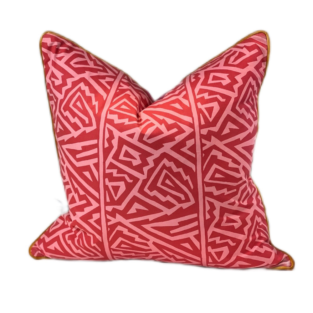Jagged Maze Pillow