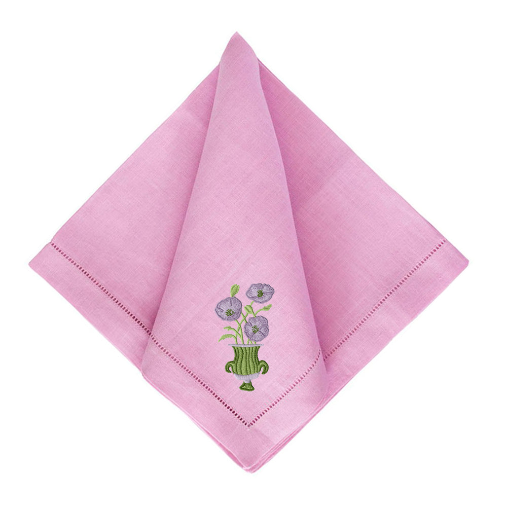 Poppies Dinner Napkins