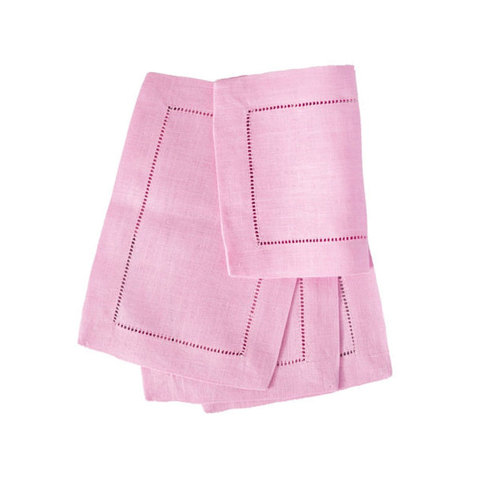 Festival 6x9 Customizable Linen Cocktail Napkins - Cotton Candy