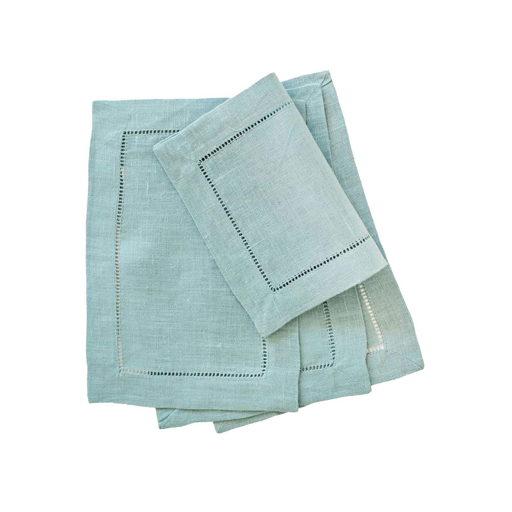 Festival 6x9 Customizable Linen Cocktail Napkins - Poolside