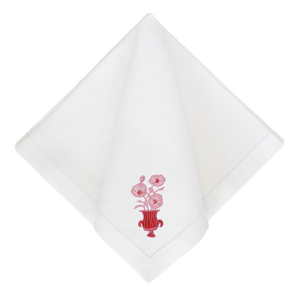 Poppies Dinner Napkins