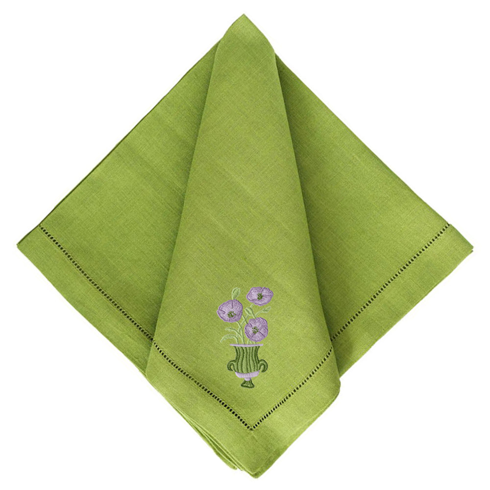 Poppies Dinner Napkins