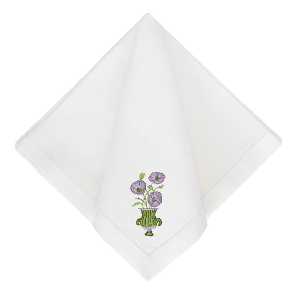 Poppies Dinner Napkins