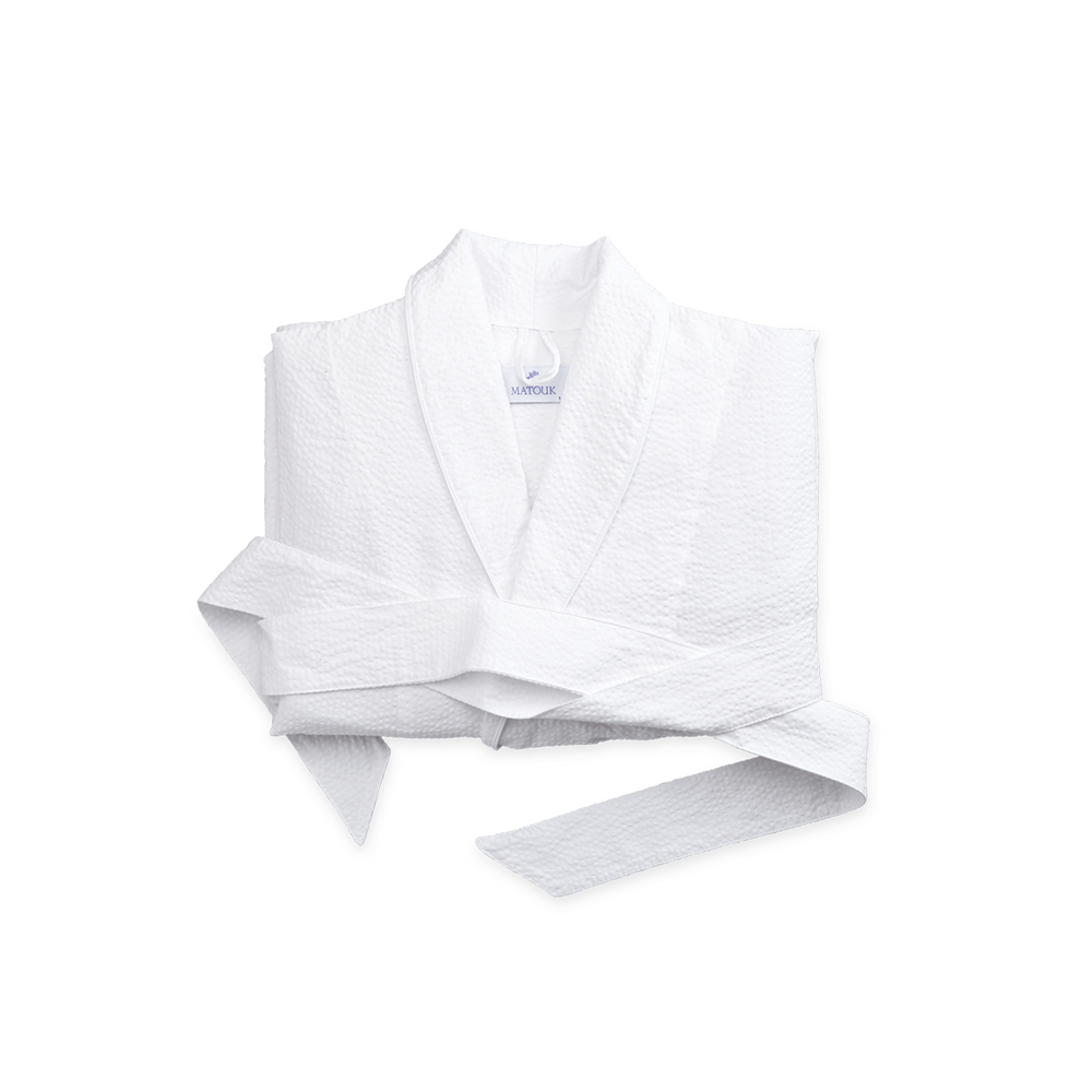 Seersucker Robe