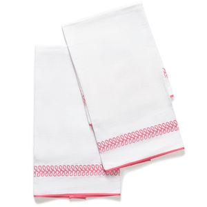 Astor Braid Guest Towels-set of 2