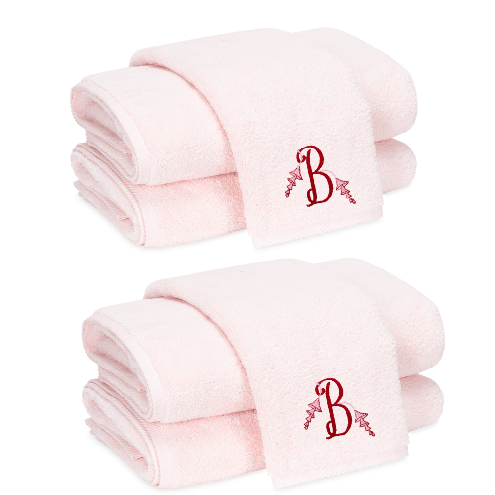 MILAGRO PETAL TOWEL BUNDLE WITH EMBROIDERY