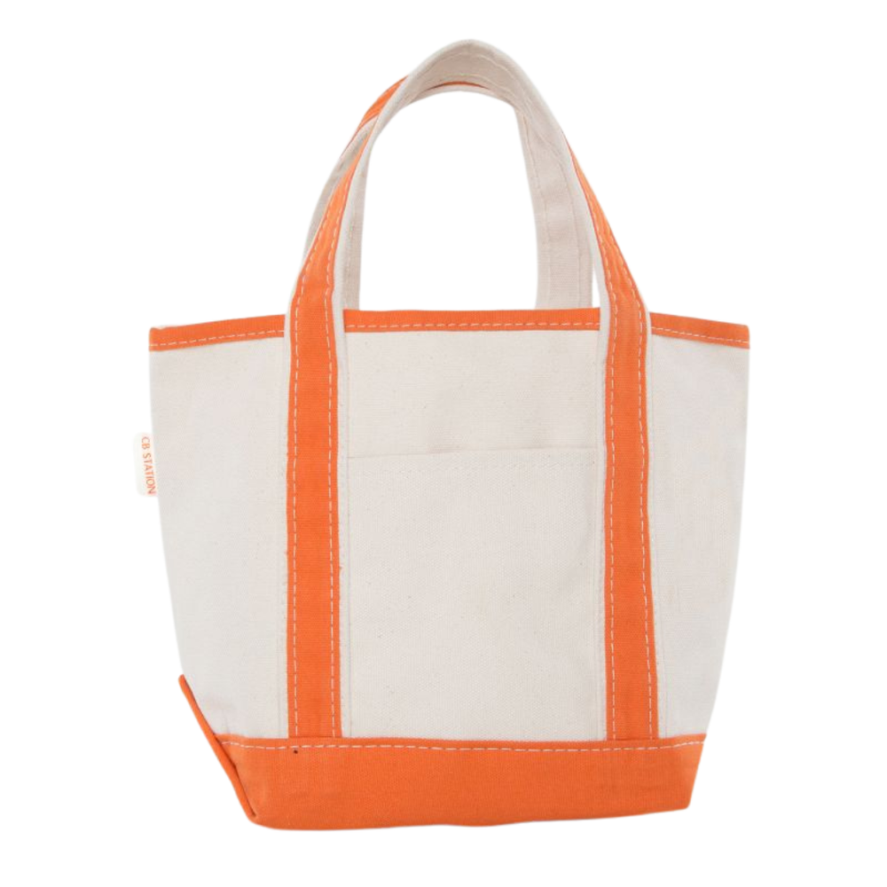 Customizable Mini Open Top Tote-Multiple Colors