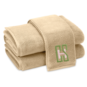 MILAGRO LINEN BATH BUNDLE WITH EMBROIDERY