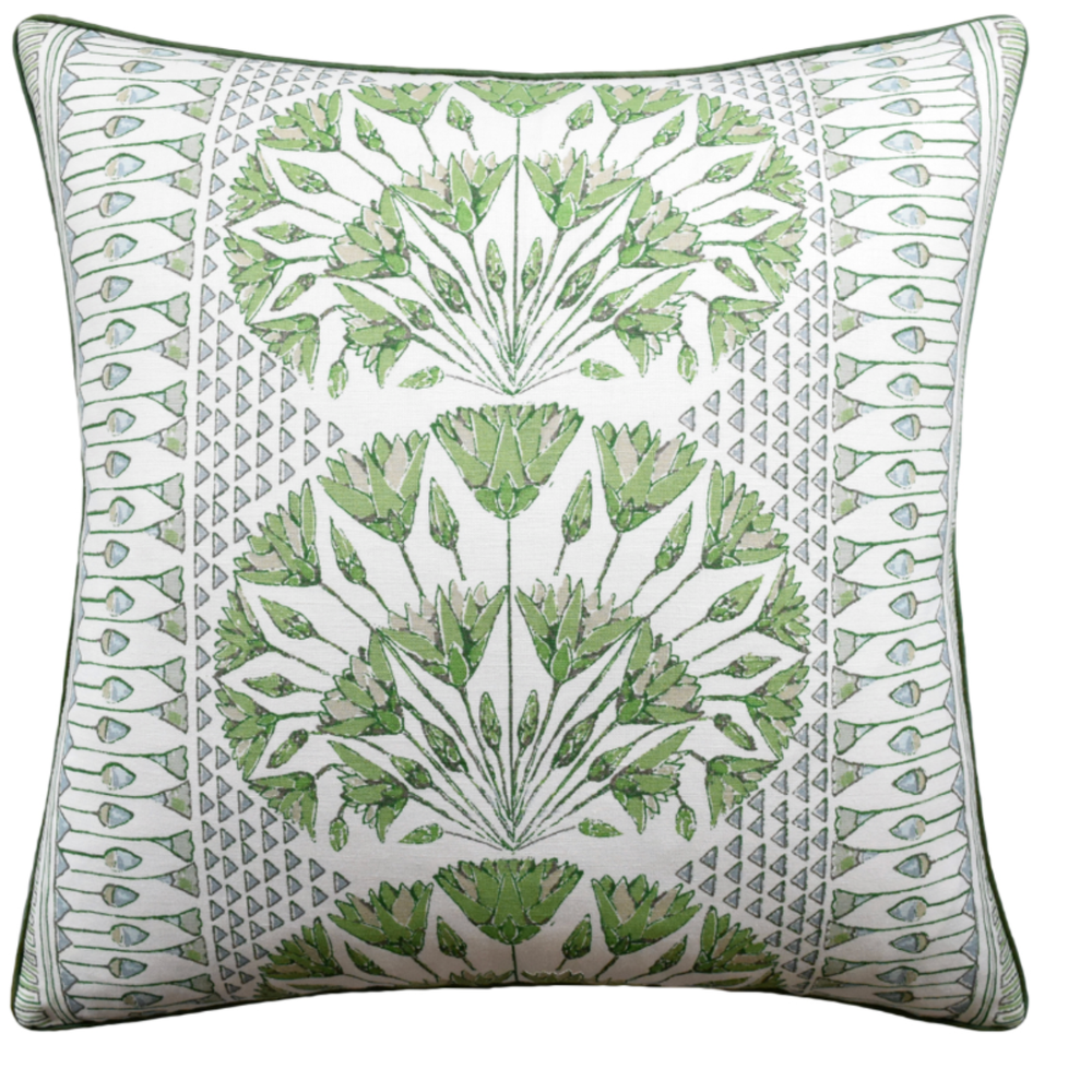 Cairo(Green & White) Pillow