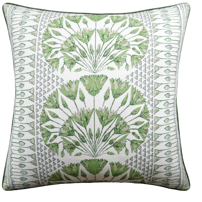 Cairo(Green & White) Pillow