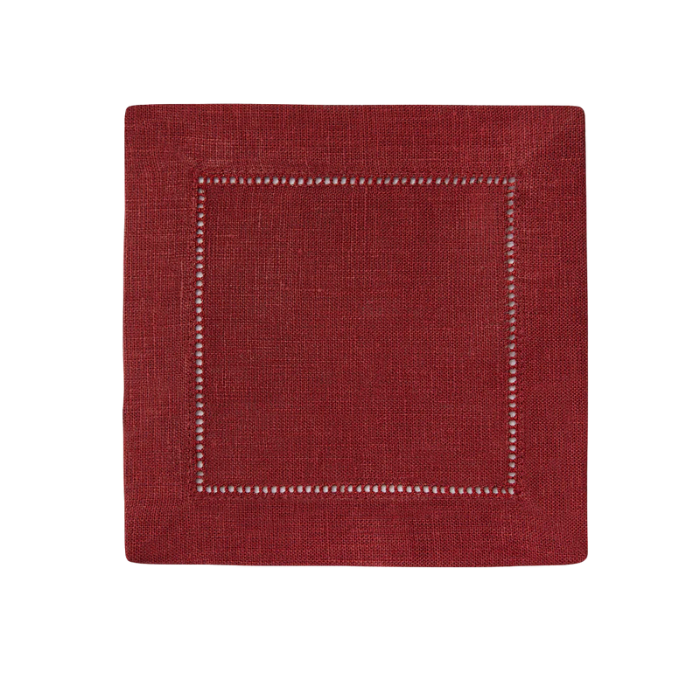 Festival 6x6 Customizable Linen Cocktail Napkins - Multiple Colors