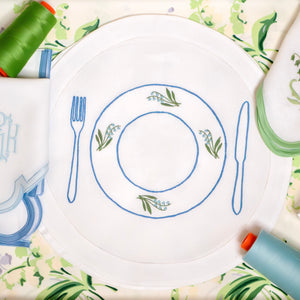 Round Place Setting Placemat