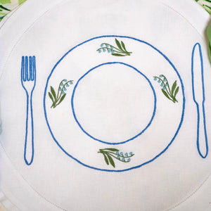 Round Place Setting Placemat