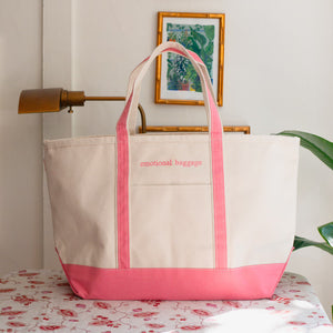 Emotional Baggage Large Boat Tote