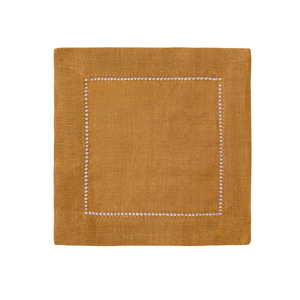 Festival 6x6 Customizable Linen Cocktail Napkins - Multiple Colors