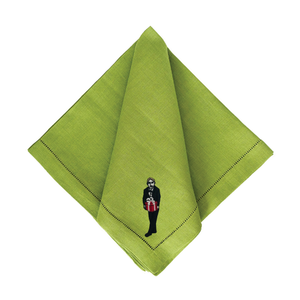 Julia Christian Man with a Gift in Black & Red